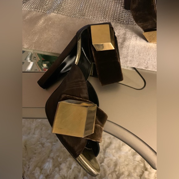 ❌❌❌SOLD❌❌ Brown Pierre Hardy Sandals SZ 9 🔥🔥🔥 - Picture 10 of 16